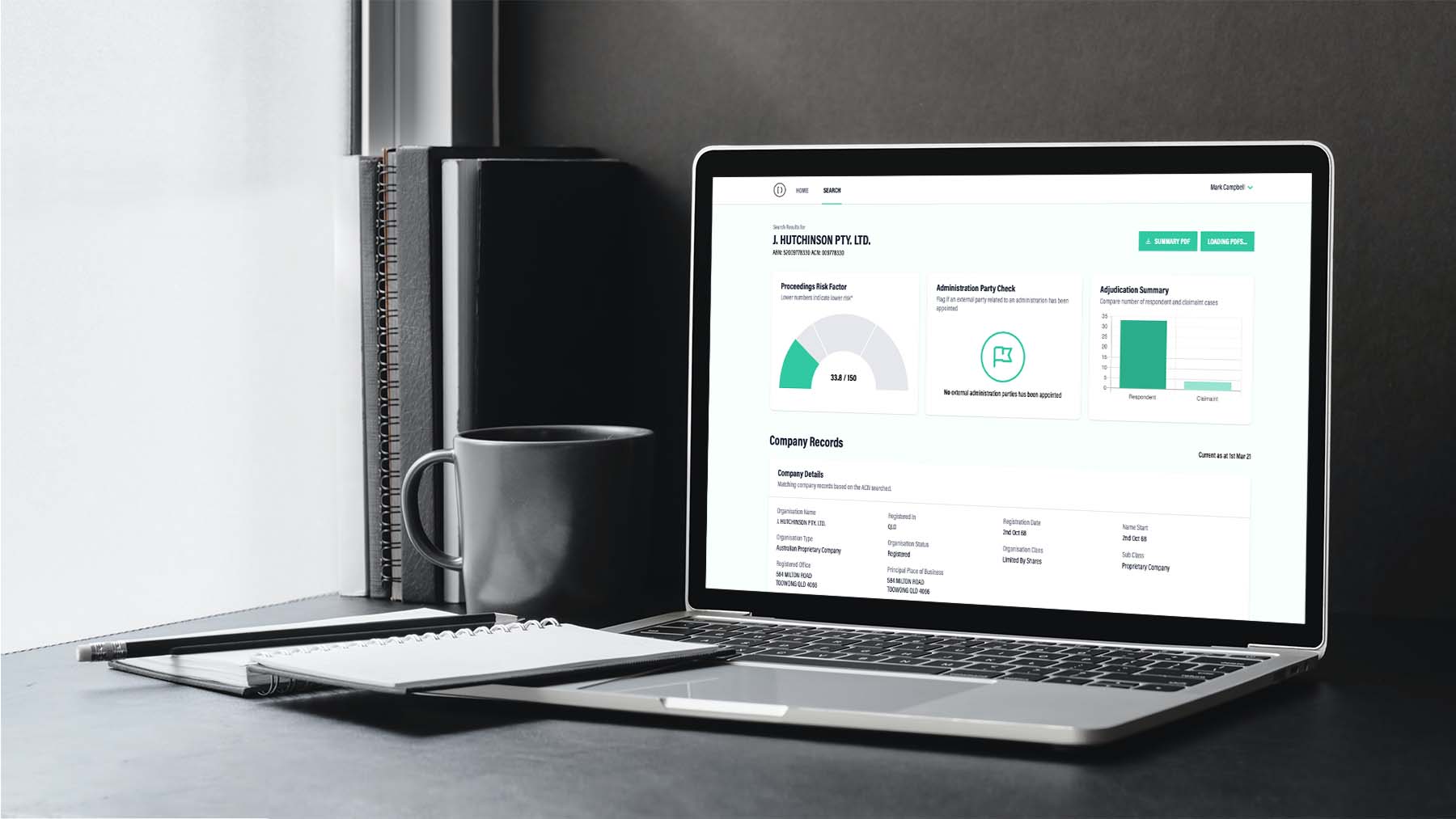 People working on laptops